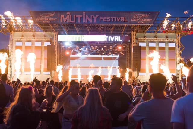 Mutiny Festival where 15 people ended up in hospital with drug related symptoms