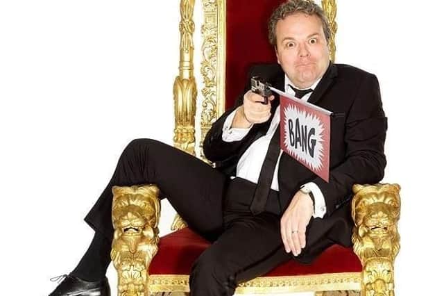 Hal Cruttenden will be at The Point, Eastleigh, on Thursday evening.
