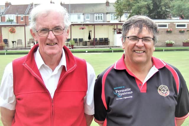 Charlie Bailey, left, and Andy McKain competed in the champion of champions
