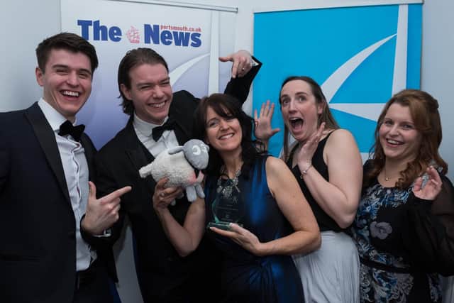 Lynda Harding, Managing Director of Sweet Dreamers Ltd and her team.