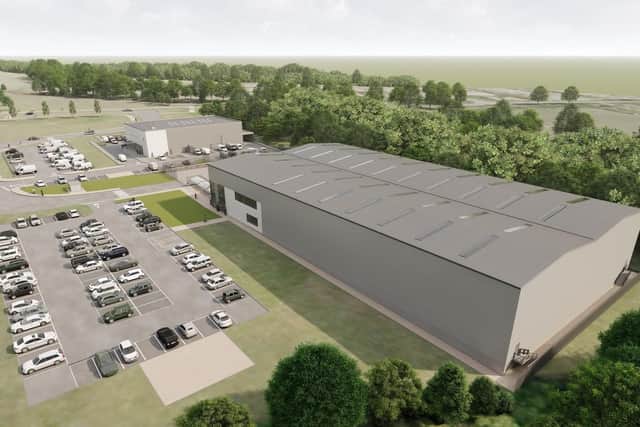 CGI of Dunsbury Park Havant