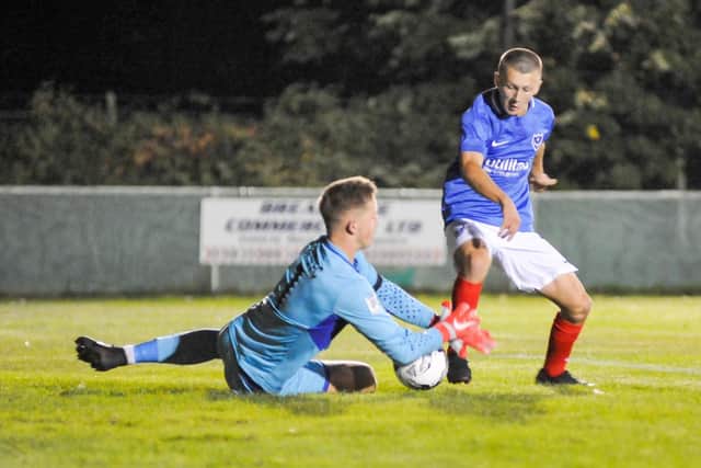 Alfie Stanley was on target for Pompey. Picture: Colin Farmery