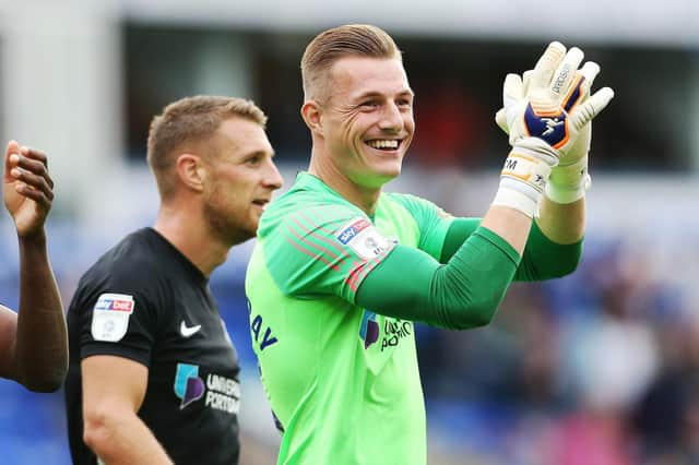 Craig MacGillivray refuses to get carried away after Pompey's bright start. Picture: Joe Pepler