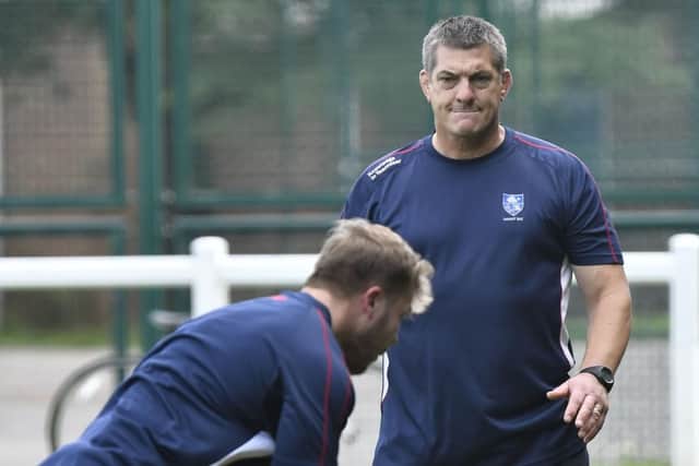 Havant head coach Will Knight