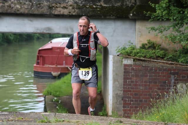 Russell Tullett training for Spartathlon event