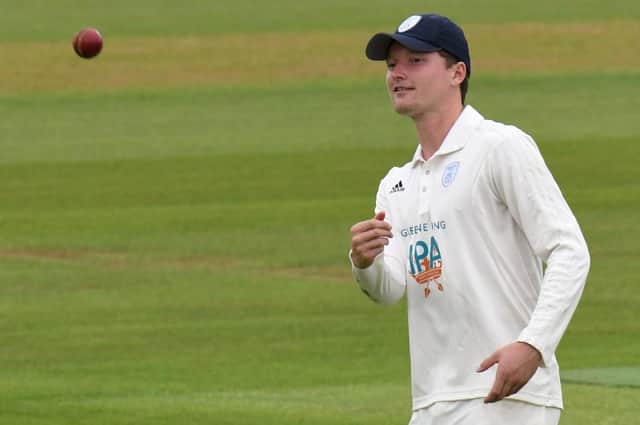 Aneurin Donald had a spell to forget as Hampshire's emergency keeper. Picture: Neil Marshall