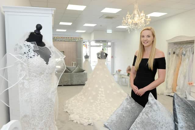 Tia Eddy owns Always and Forever Bridal Boutique in Waterlooville