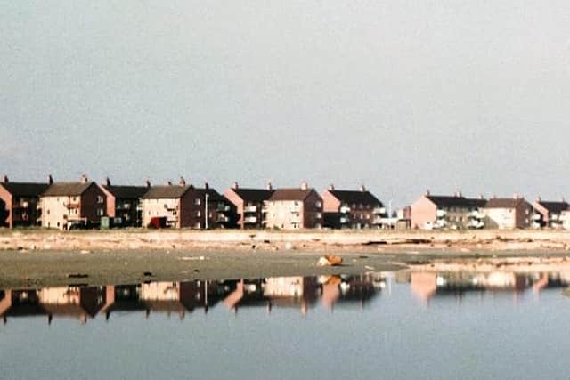 A view of Milton Lake once the houseboats had beenr emoved