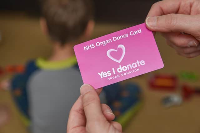 Verity is urging readers to register as an organ donor