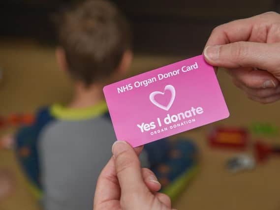 Verity is urging readers to register as an organ donor