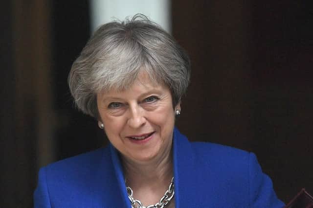Prime Minister Theresa May issued a statement to the nation today. Picture: Victoria Jones/PA Wire