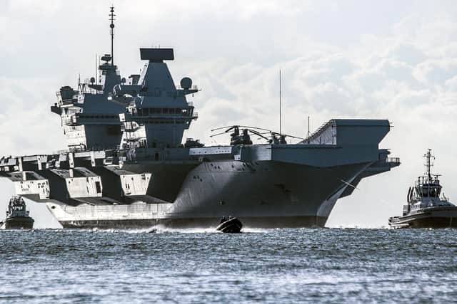 HMS Queen Elizabeth. Photo: AB Conor Culwick