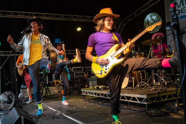 Andy and the Odd Socks at Charmed Life Picture: Vernon Nash (180434-042)
