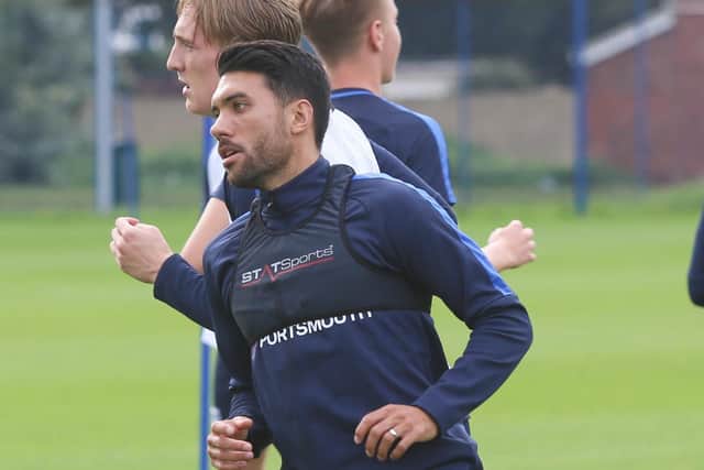 Danny Rose could feature for Pompey Reserves tonight. Picture: Joe Pepler