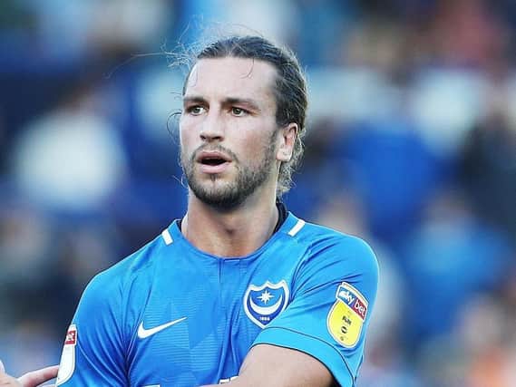 Pompey defender Christian Burgess