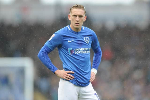 Pompey winger Ronan Curtis Picture: Joe Pepler