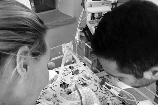 Maya in hospital