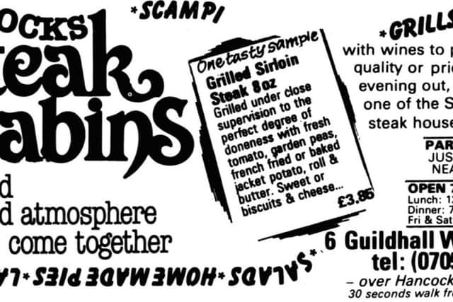 It was not all that long ago when you could have a steak meal for less than 4