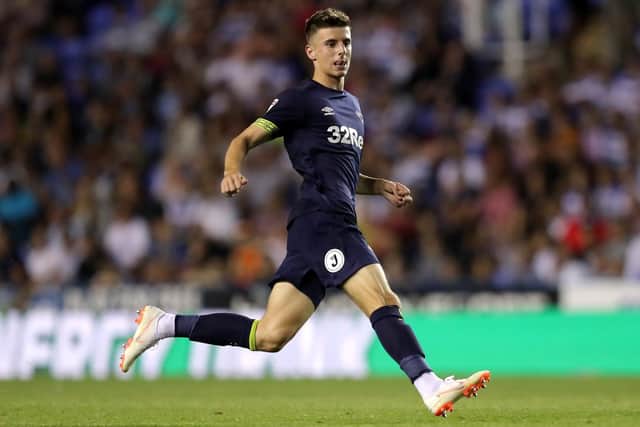 Former Purbrook Park pupil Mason Mount is currently on loan at Derby County from Chelsea