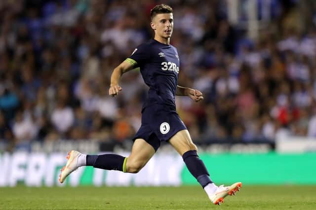 Former Purbrook Park pupil Mason Mount is currently on loan at Derby County from Chelsea