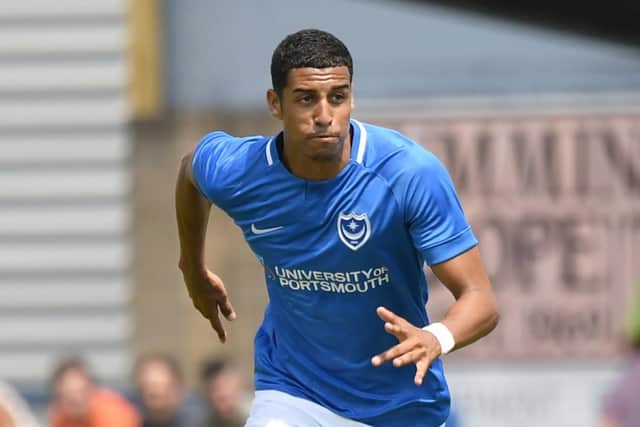 Louis Dennis in pre-season action against the Hawks. Picture: Neil Marshall