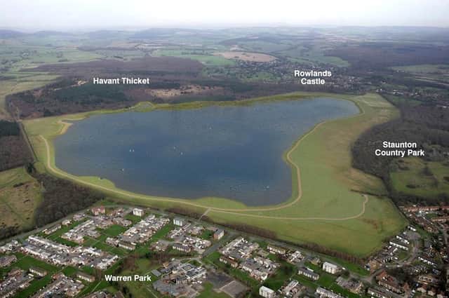 New proposed water reservoir at Havant Thicket
