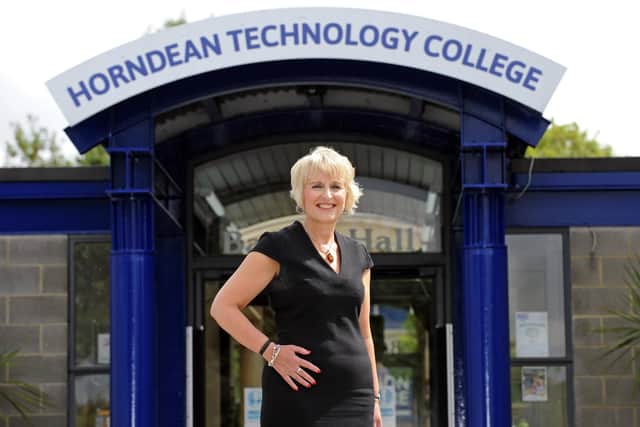 Horndean Technology College Headteacher, Julie Summerfield
