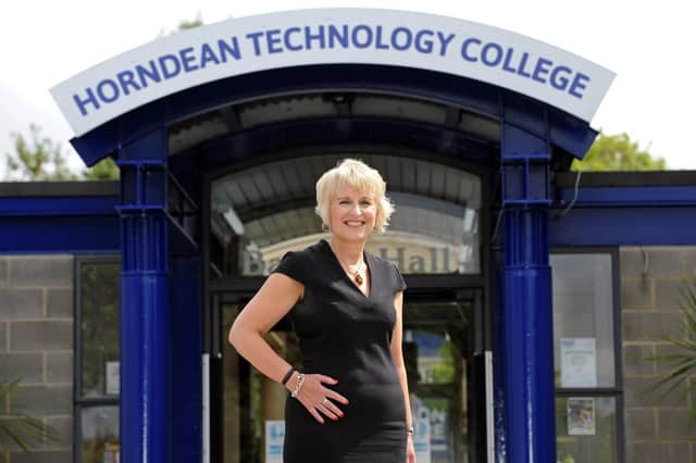Horndean Technology College headteacher, Julie Summerfield