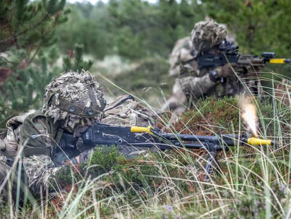 Soldiers took part in exercises in Denmark. Picture: Corporal Ben Beale