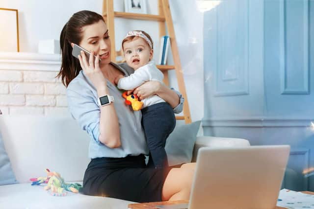 Rick thinks it's sad that some parents would rather be on their mobile phones than playing with their children?