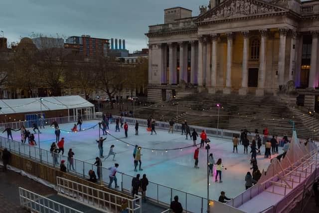 Ice rink is returning to Guildhall. Picture: Vernon Nash
