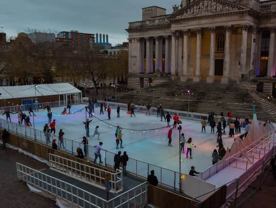 Ice rink is returning to Guildhall. Picture: Vernon Nash
