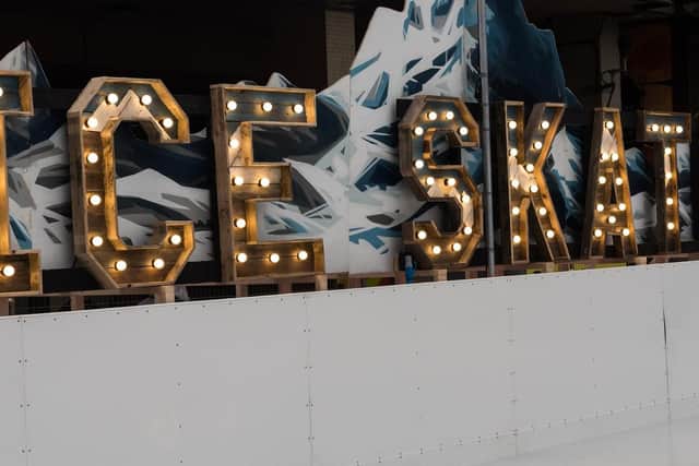 The ice rink will open on November 17. Picture: Vernon Nash