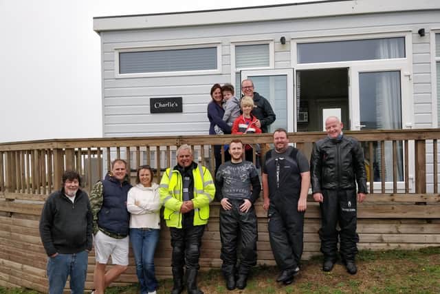 Charlie's Hut bikers