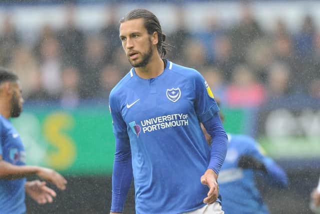 Pompey defender Christian Burgess. Picture: Habibur Rahman