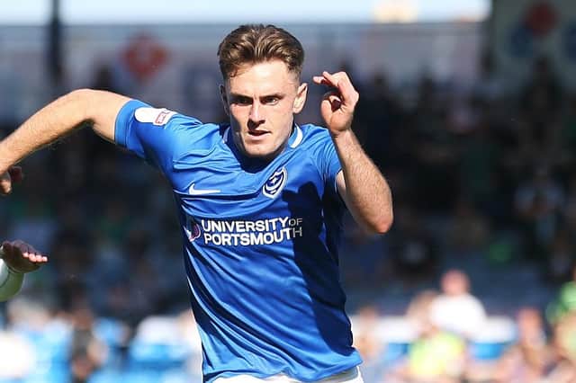 Ben Thompson in action against Plymouth earlier this month. Picture: Joe Pepler