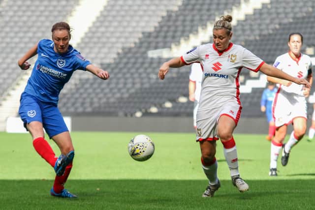 Pompey Women defeated Mk Dons 3-1. Picture: Jordan Hampton