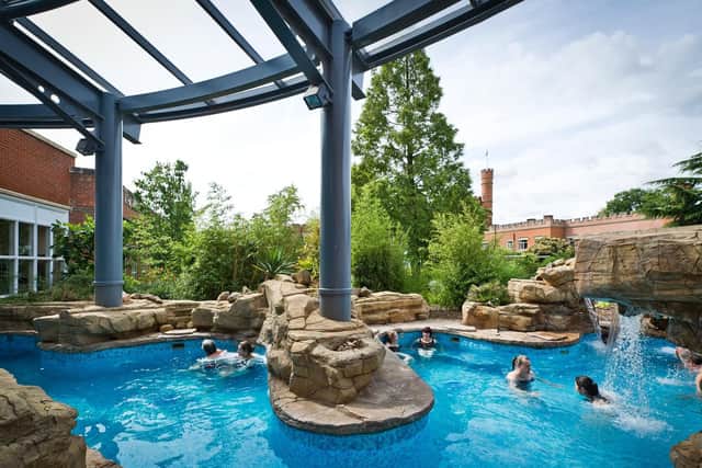 The outdoor pool was a real highlight.