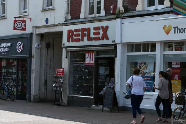 Reflex Records in Gosport High Street. Picture: Chris Moorhouse