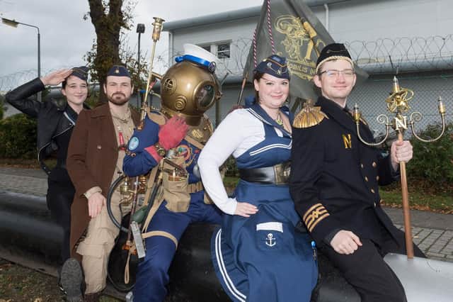 The Subaquatic Steampunk Weekend will be at Gosports Royal Navy Submarine Museum this weekend.