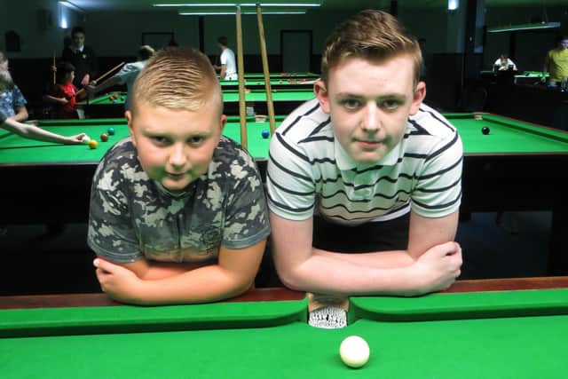 Samuel Laxton, left, and Jamie Wilson. Picture: Tim Dunkley