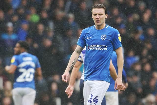 Joe Mason is still waiting for the chance to make his mark at Pompey. Picture: Joe Pepler
