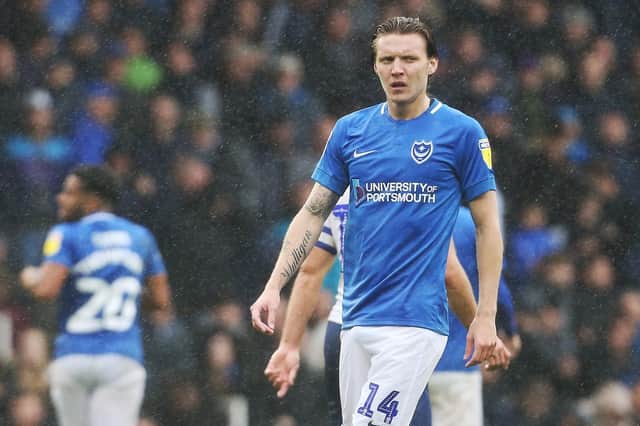 Joe Mason is still waiting for the chance to make his mark at Pompey. Picture: Joe Pepler