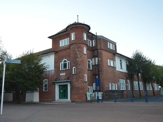 The old grammar school building in Gosport High Street. Picture: David George