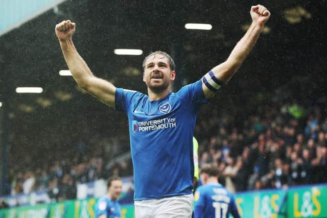 Pompey striker Brett Pitman. Picture: Joe Pepler