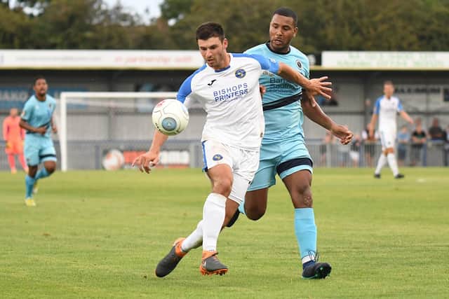 Hawks defender Andreas Robinson Picture: Neil Marshall