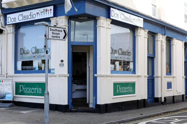 Don Claudio restaurant in Jubilee Terrace, Southsea