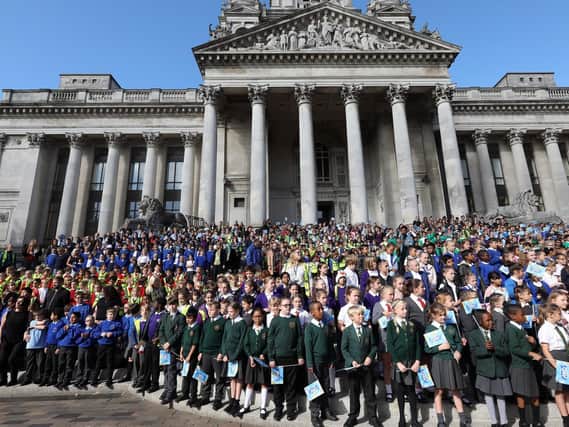 BBC Music Day at Guildhall Square, Portsmouth. Picture: Chris Moorhouse
