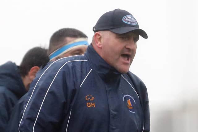 Gosport & Fareham coach George Hillan. Picture: Chris Moorhouse