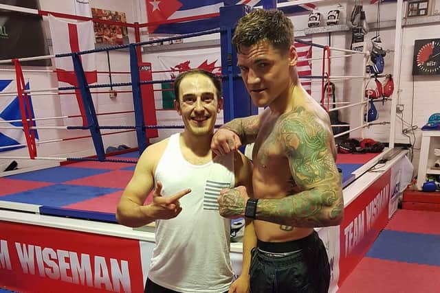 Joel McIntyre is back in the gym ahead of Ultimate Boxxer II